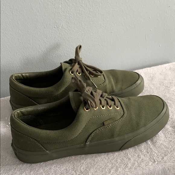 army green vans